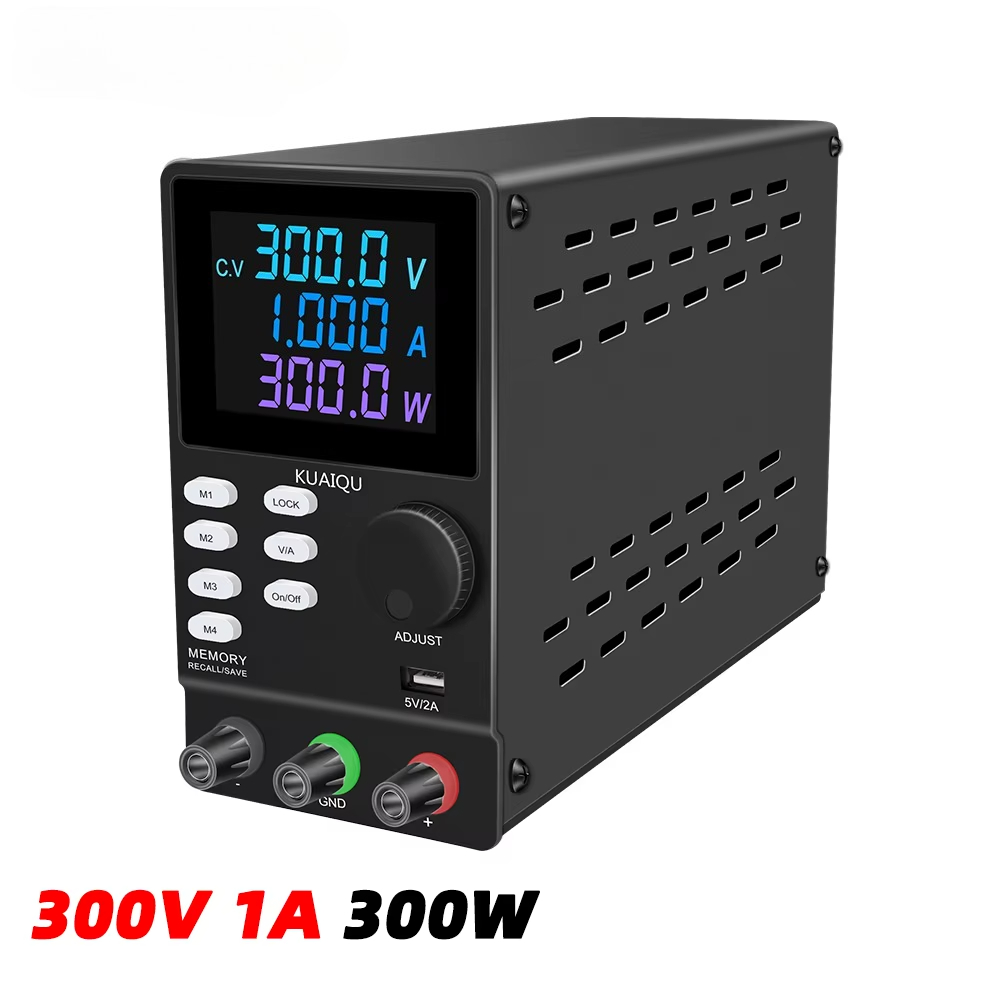 Switching Dc Power Supply 300V 1A - KUAIQU SPPS3001D Farb-LED-Ziffernanzeige, schaltbares DC-Tischnetzteil 300