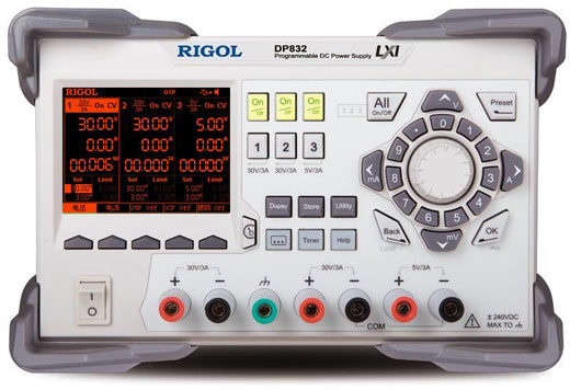 Linear Dc Power Supply Triple Output - Rigol DP832 3-Kanal Dreifach-Ausgang Programmierbares Lineares