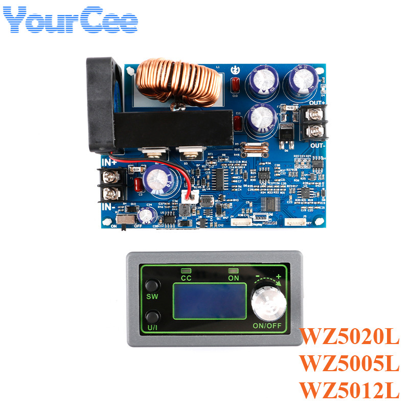 Step Down Dc Power Supply Module 1000W - Einstellbares CNC-Abwärtsspannungsmessgerät mit LCD-Anzeige, Netzteilmodul WZ5020L