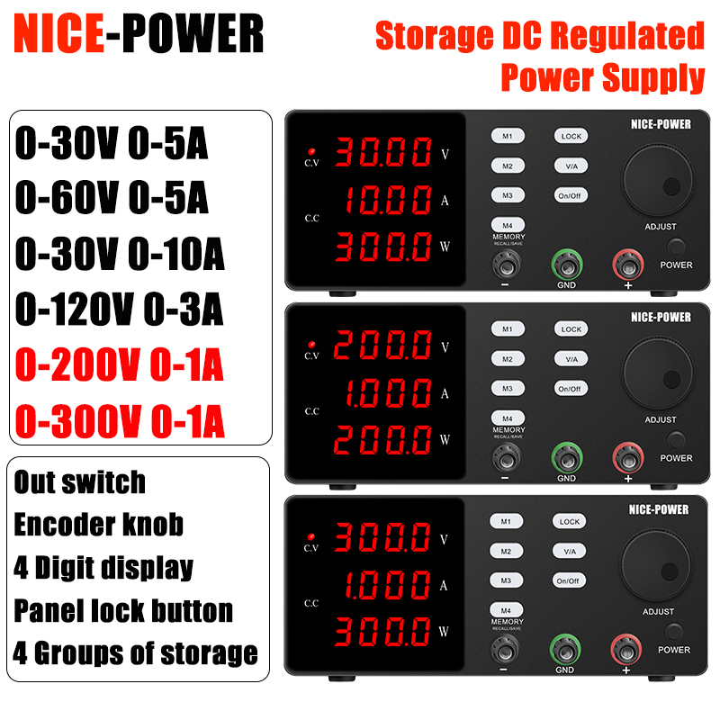 NICE-POWER 200V/300V 1A DC-Net – Switching Dc Power Supply 300V 1A Bewertung und Preis