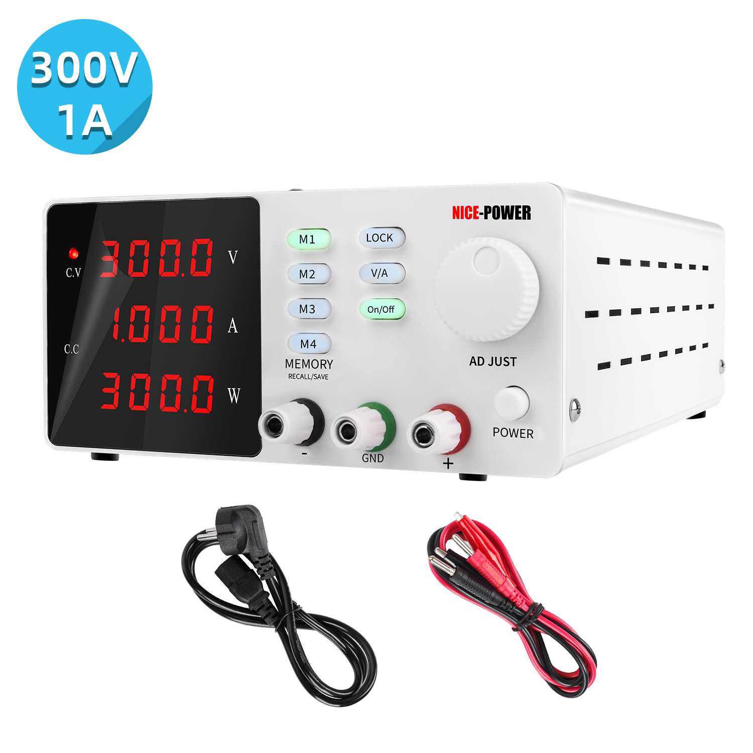 NICE-POWER SPPS-S3001 300 V 1  – Switching Dc Power Supply 300V 1A Bewertung und Preis